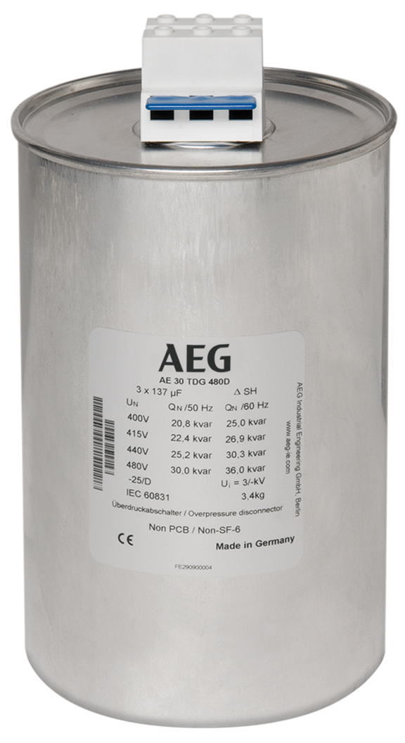 TDG - Leistungskondensatoren, 3-phasig