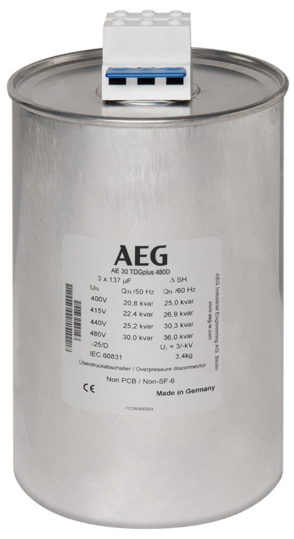 TDGplus - Leistungskondensatoren, 3-phasig