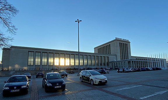 Messe Berlin vis-à-vis dem Haus des Rundfunks